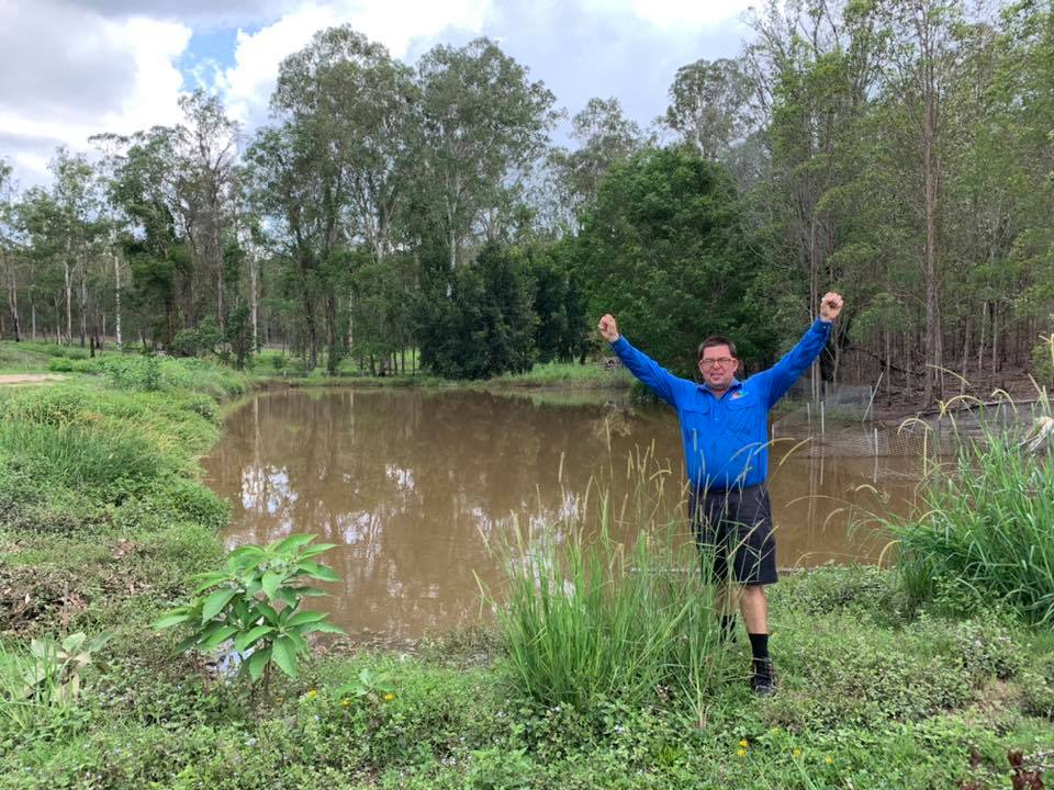 Spectrum Plants Nursery Dams Are Full